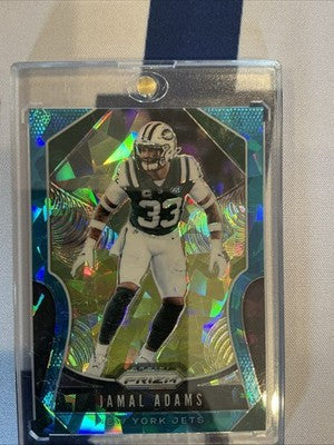 2019 Panini Prizm - Jamal Adams #31 Blue Ice Prizm /99