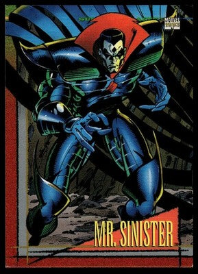 1993 SkyBox Marvel Universe #34 Mr. Sinister