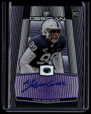 2020 Panini Obsidian Draft Picks #23 Yetur Gross-Matos Autographs