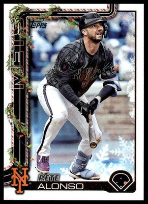 2025 Topps Holiday #H34 Pete Alonso
