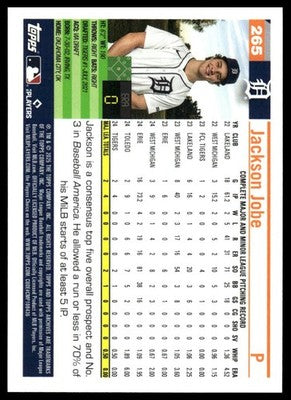 2025 Topps Archives #265 Jackson Jobe