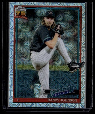 2026 Topps #91C-77 Randy Johnson 1991 Topps Baseball 35th Anniversary Chrome
