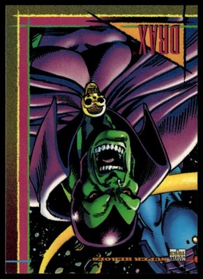 1993 SkyBox Marvel Universe #18 Drax
