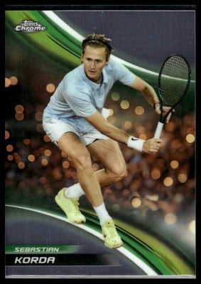 2025 Topps Chrome #35 Sebastian Korda