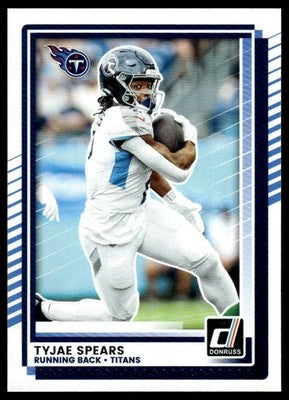 2025 Donruss #256 Tyjae Spears