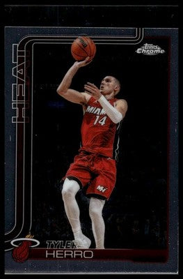 2025-26 Topps Chrome Update #51 Tyler Herro