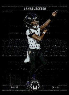 2025 Panini Mosaic #5 Lamar Jackson Touchdown Masters