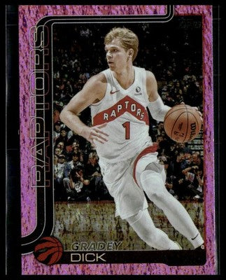 2025-26 Topps #28 Gradey Dick Diamante Pink