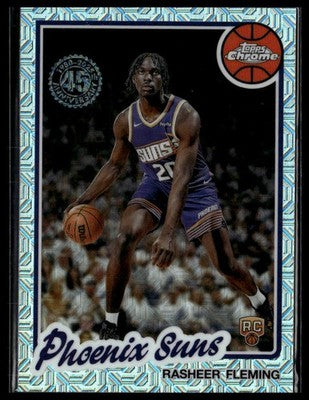 2025-26 Topps #TC-RF Rasheer Fleming 1980-81 Topps Chrome Basketball