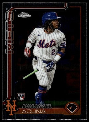 2025 Topps Chrome #56 Luisangel Acuña