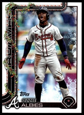 2025 Topps Holiday #H36 Ozzie Albies