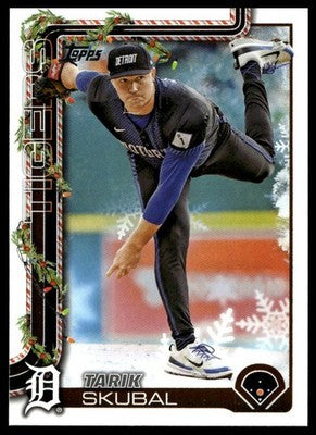 2025 Topps Holiday #H74b Tarik Skubal