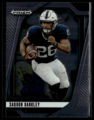 2025 Panini Prizm Draft Picks #190 Saquon Barkley Prizms Silver