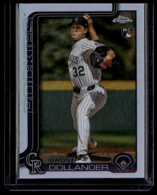 2025 Topps Chrome Update #USC18 Chase Dollander