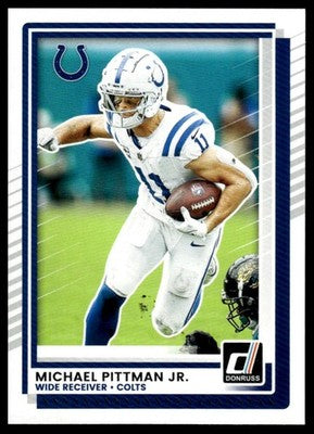 2025 Donruss #185 Michael Pittman Jr.