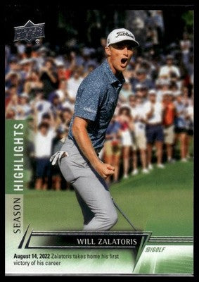 2024 Upper Deck #80 Will Zalatoris