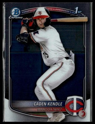 2025 Bowman #BCP-113 Caden Kendle Chrome Prospects