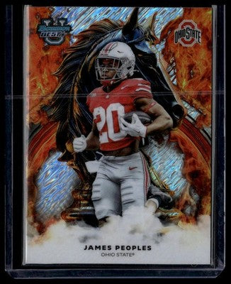 2025 Bowman University Best #W-15 James Peoples Workhorse
