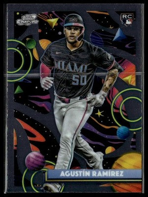 2025 Topps Chrome Cosmic #55 Agustín Ramírez