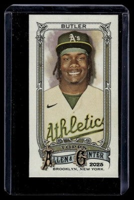 2025 Topps Allen & Ginter #NNO Lawrence Butler Mini No Number