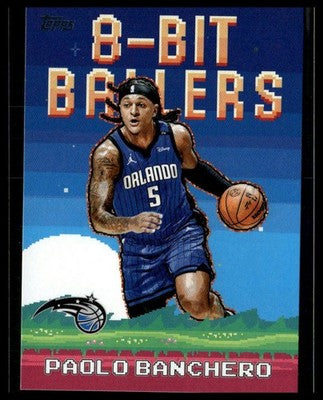 2025-26 Topps #8B-9 Paolo Banchero 8-Bit Ballers