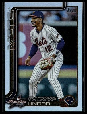 2025 Topps Update #ASG-17 Francisco Lindor 2025 All-Star Game