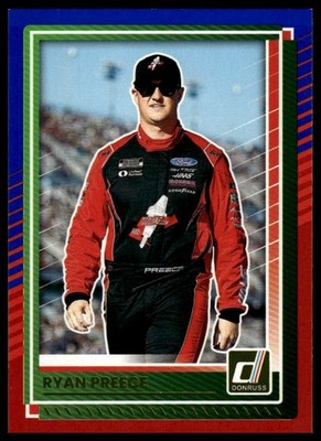 2025 Donruss #82 Ryan Preece Optic Blue Velocity