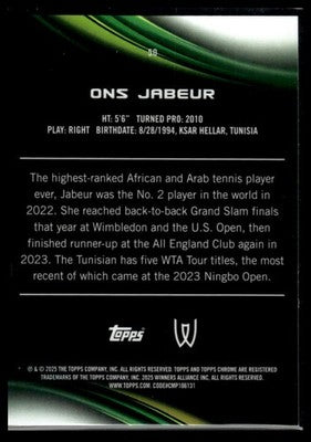 2025 Topps Chrome #71 Katerina Siniakova