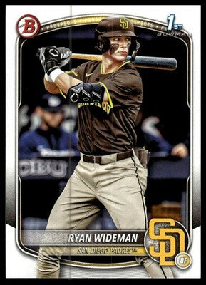 2025 Bowman Draft #BD-190 Ryan Wideman