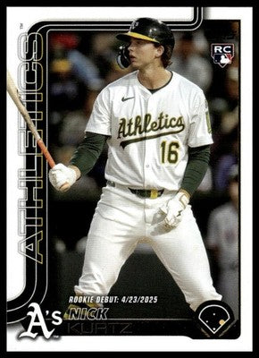 2025 Topps Update #US197 Nick Kurtz