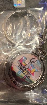 Super Bowl LX 60 Logo Keychain