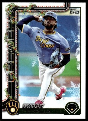 2025 Topps Holiday #H99 Freddy Peralta
