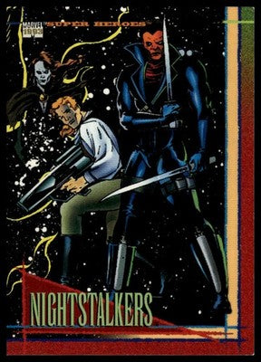1993 SkyBox Marvel Universe #108 Nightstalkers