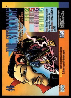 1993 SkyBox Marvel Universe #46 Dr. Strange