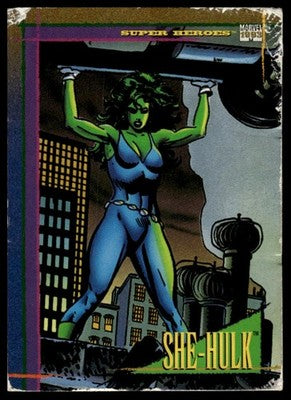 1993 SkyBox Marvel Universe #82 She-Hulk