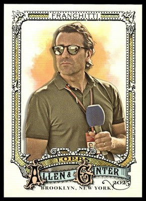2025 Topps Allen & Ginter #295 Dario Franchitti