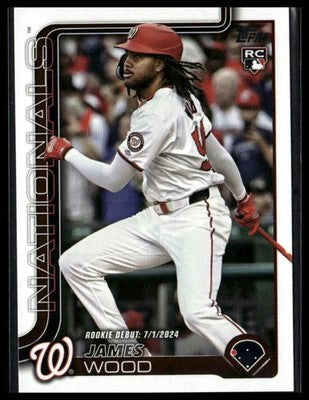 2025 Topps Update #US218 James Wood