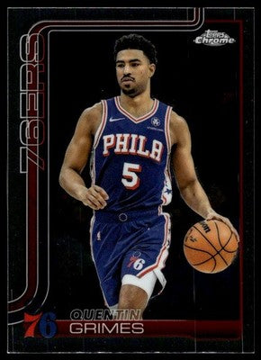 2025-26 Topps Chrome #197 Quentin Grimes