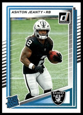 2025 Donruss #305 Ashton Jeanty Press Proofs Purple