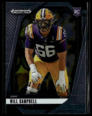 2025 Panini Prizm Draft Picks #54 Will Campbell