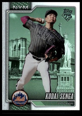 2026 Topps #667 Kodai Senga Big Apple Foil