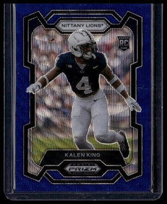 2024 Panini Prizm Draft Picks #139 Kalen King Red Ice