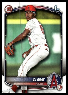 2025 Bowman Draft #BD-197 CJ Gray