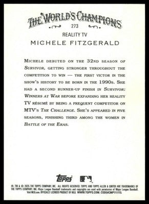 2025 Topps Allen & Ginter #273 Michele Fitzgerald