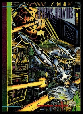 1993 SkyBox Marvel Universe #NNO Silver Sable Promos
