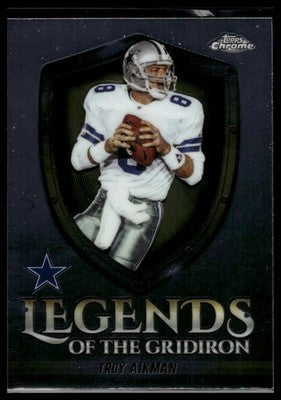 2025 Topps Chrome #LOG-7 Troy Aikman Legends of the Gridiron