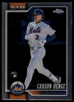2026 Topps Chrome #87 Carson Benge