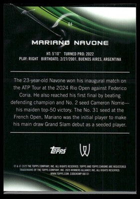 2025 Topps Chrome #64 Mariano Navone