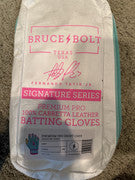 Bruce Bolt Tatis Jr Signature Short Cuff Batting Gloves Mint Large NEW