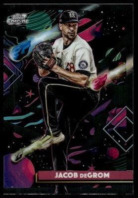 2025 Topps Chrome Cosmic #198 Jacob deGrom